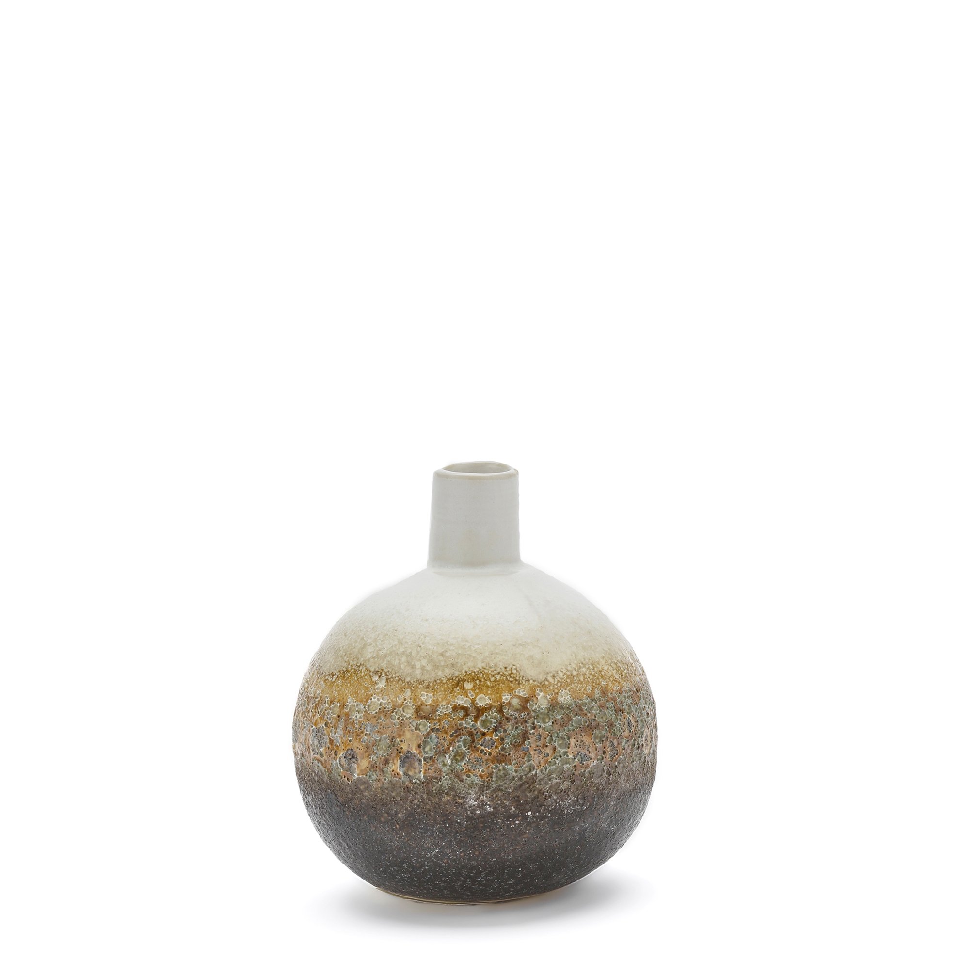 Küçük Seramik Vazo ( 9 X 11 Cm )