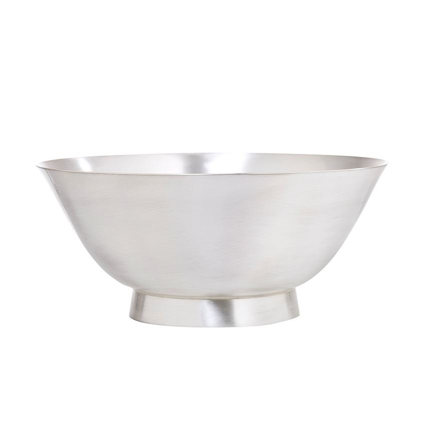 Gümüş Kaplama Dekoratif Kase (8x18cm)
