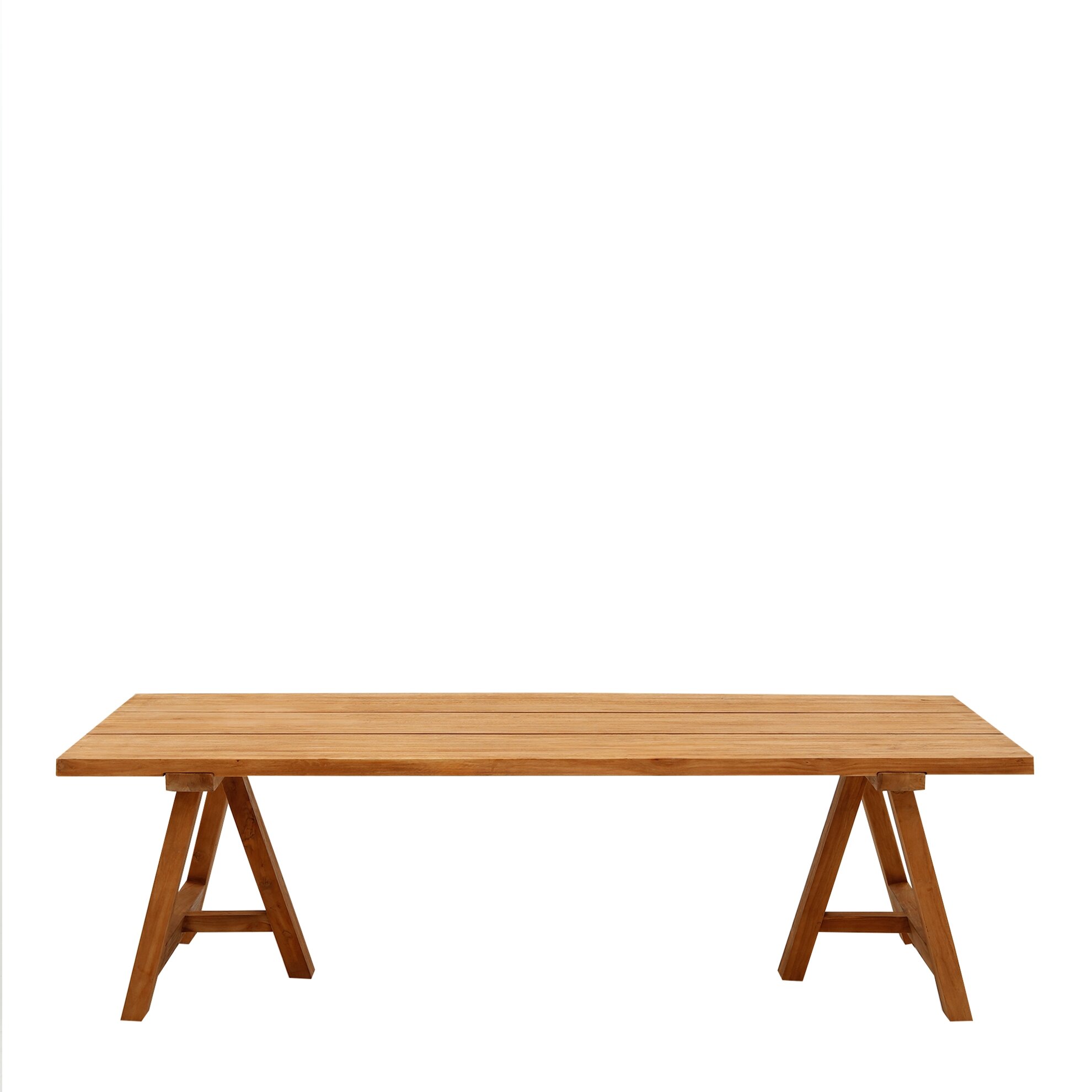 Tik Ağacı Yemek Masası (100x200x75cm)