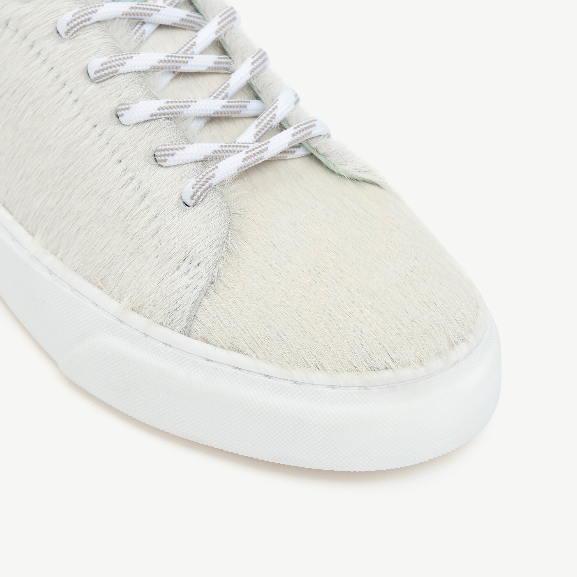 Pony Leather Sneaker With Contrast Lining