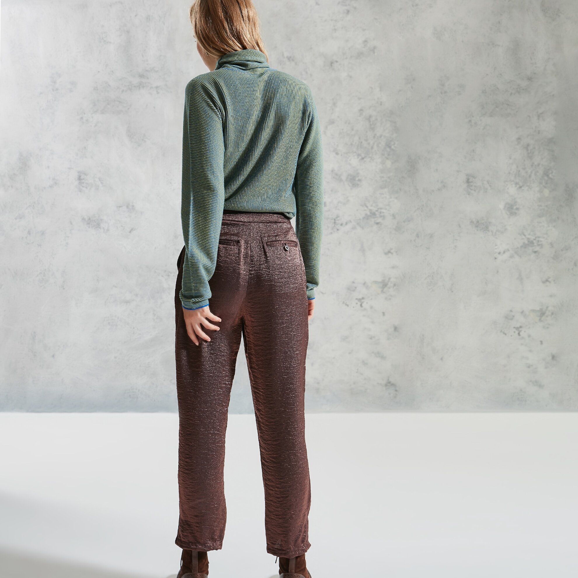 Belt Detailed Trousers