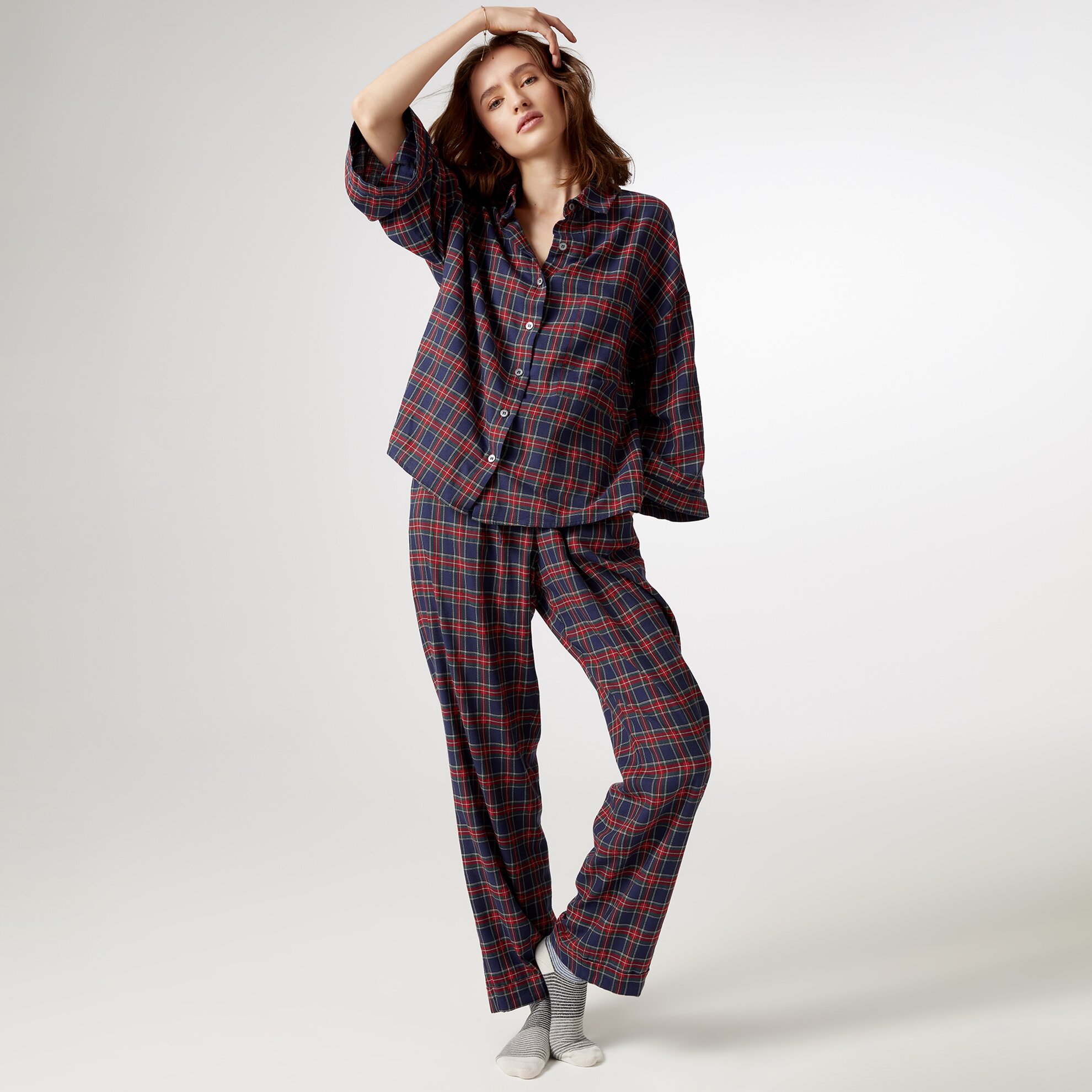 Grogren Detaylı Pijama Altı