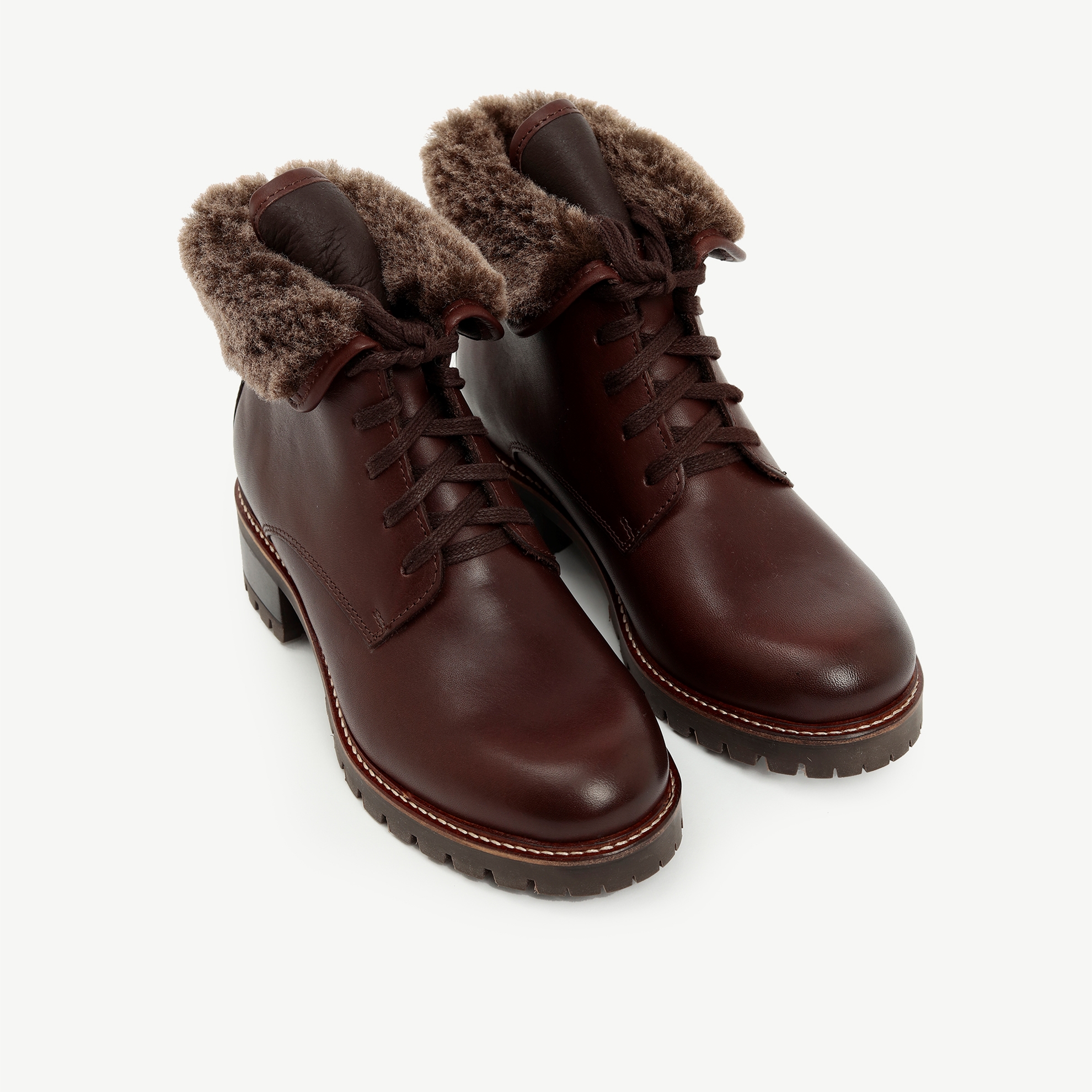 Boots With Fur Detail
