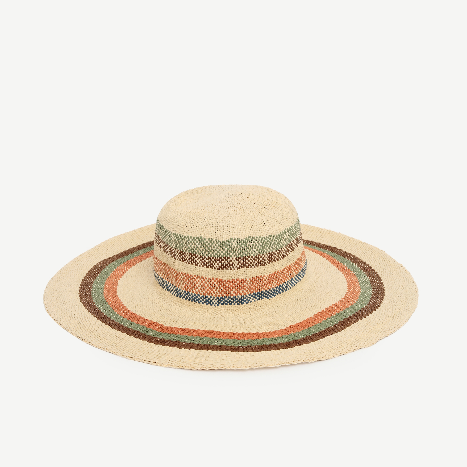 Renkli Hasır Şapka