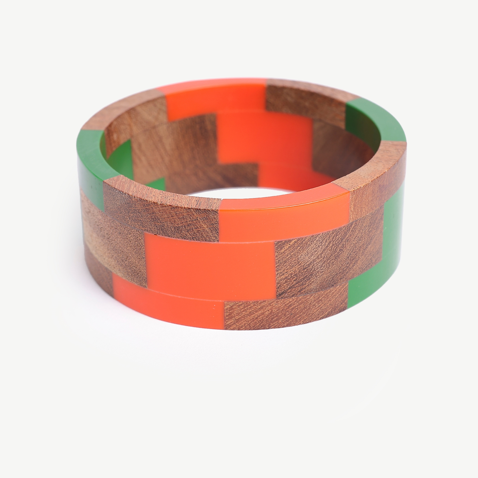 Colourful Wooden Bangle