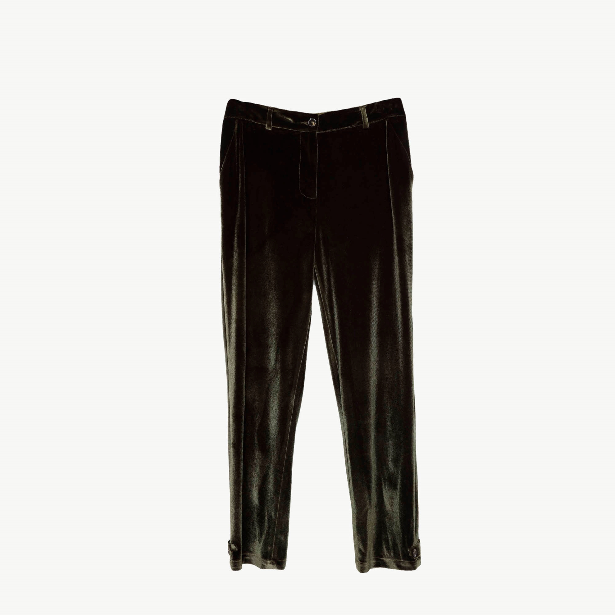 Long Belted Trousers