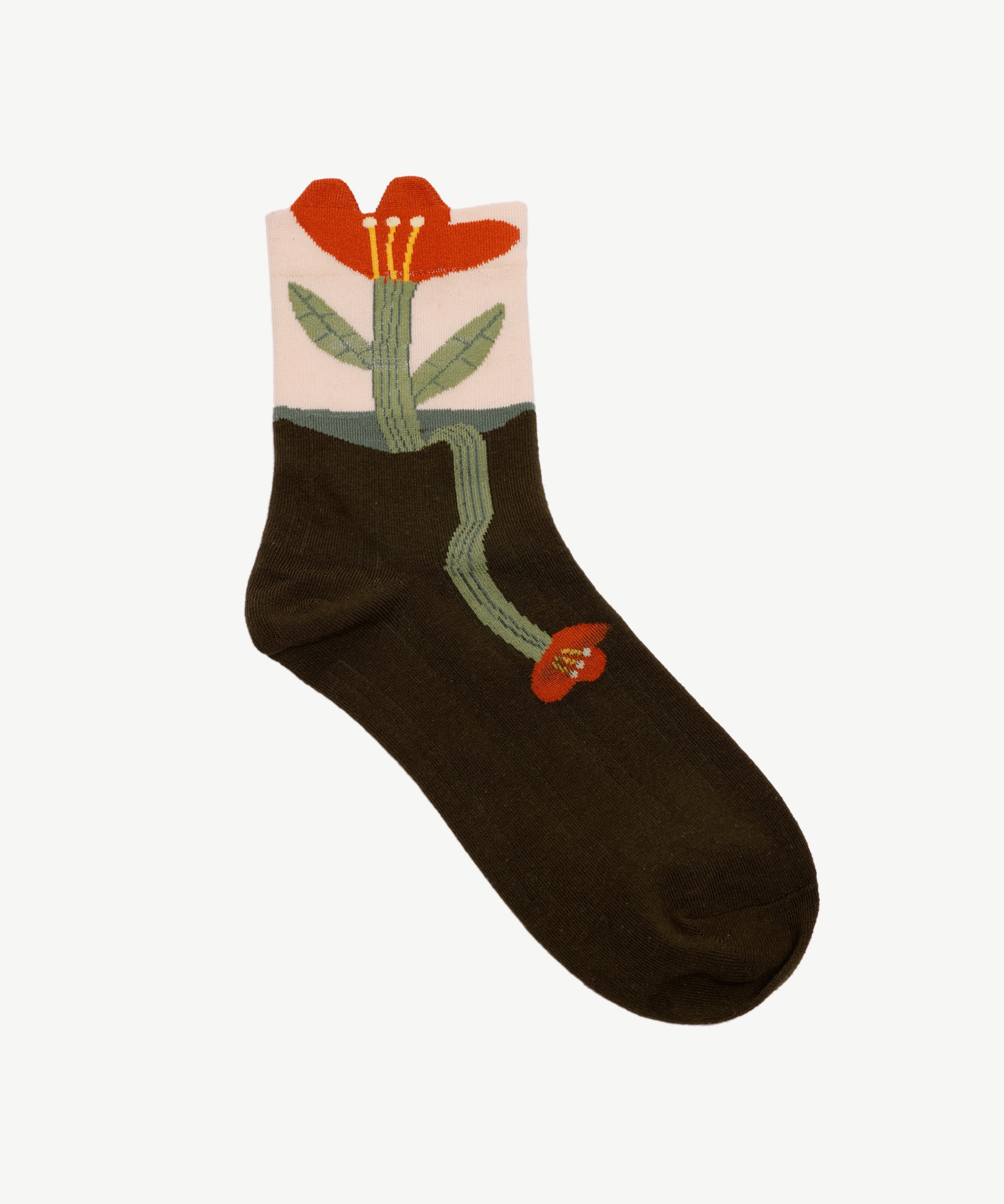 Desenli Çorap