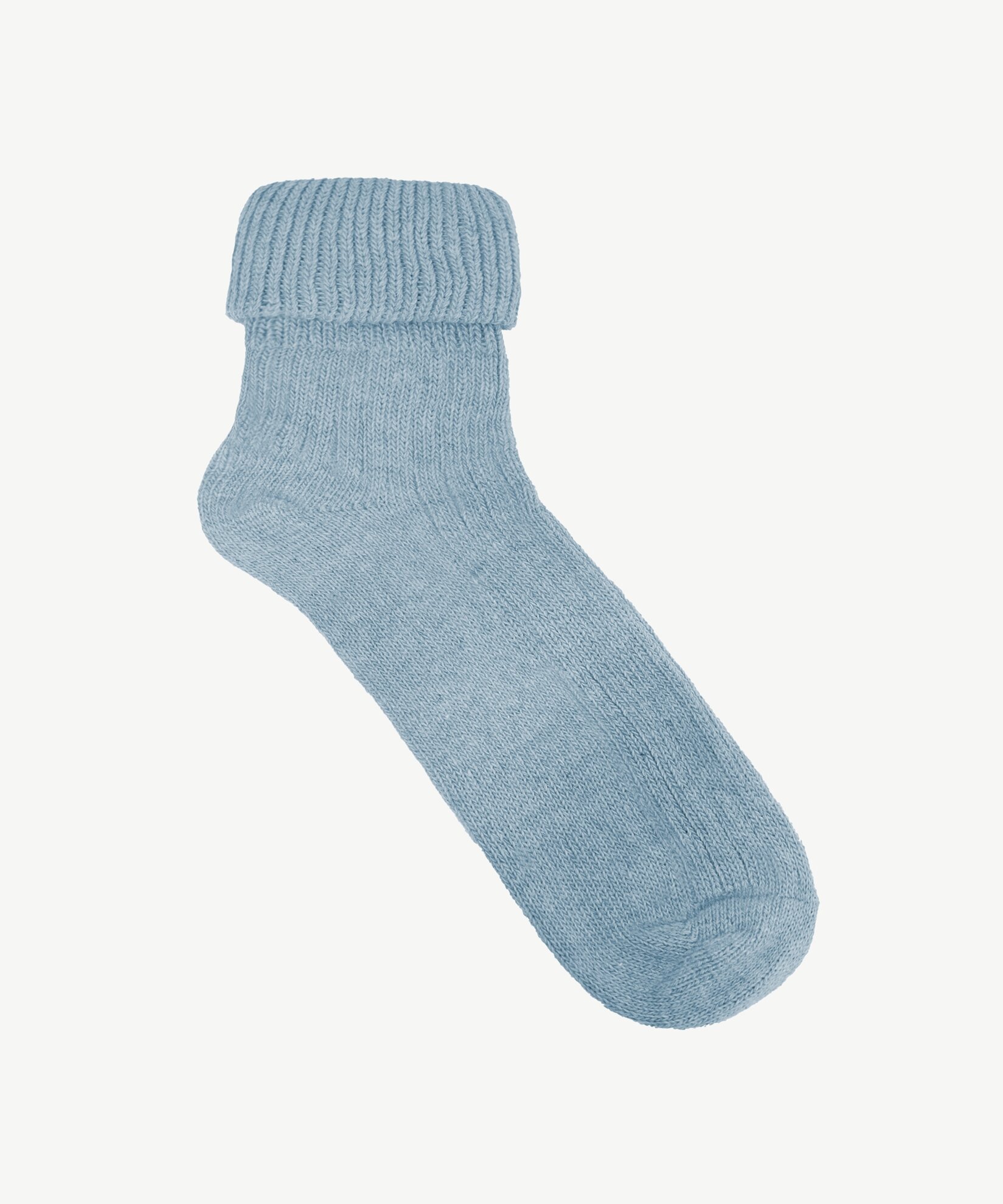 Kıvrık Yün Soket Çorap