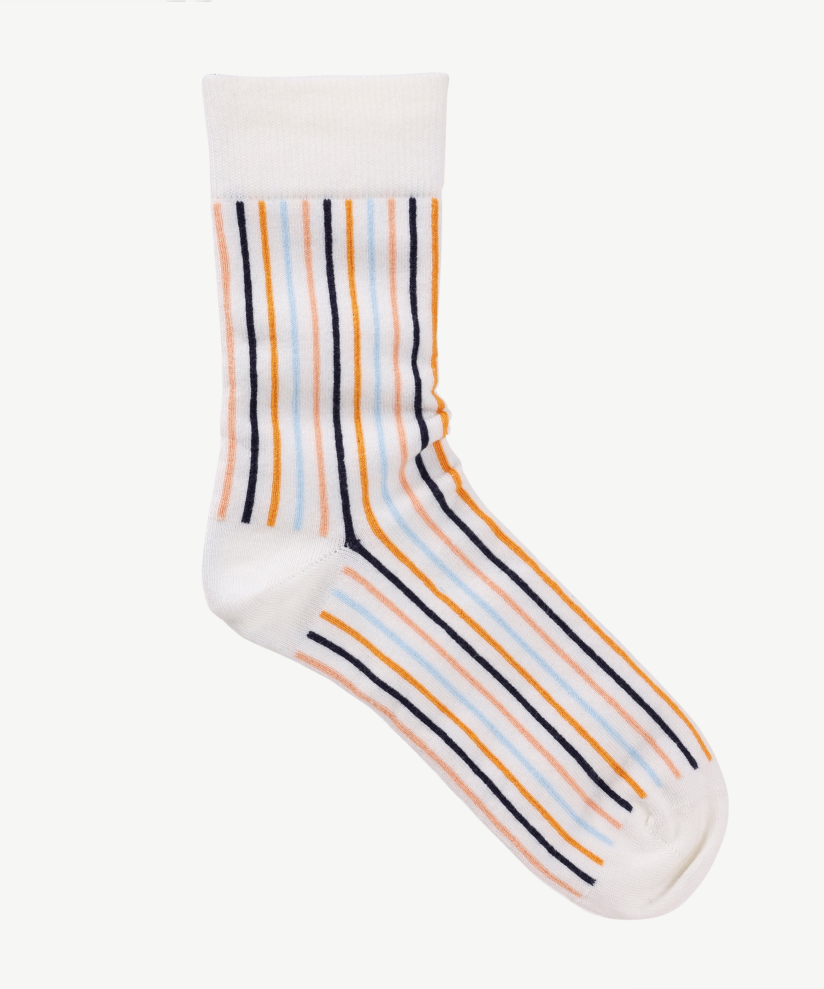 Renkli Çizgili Çorap