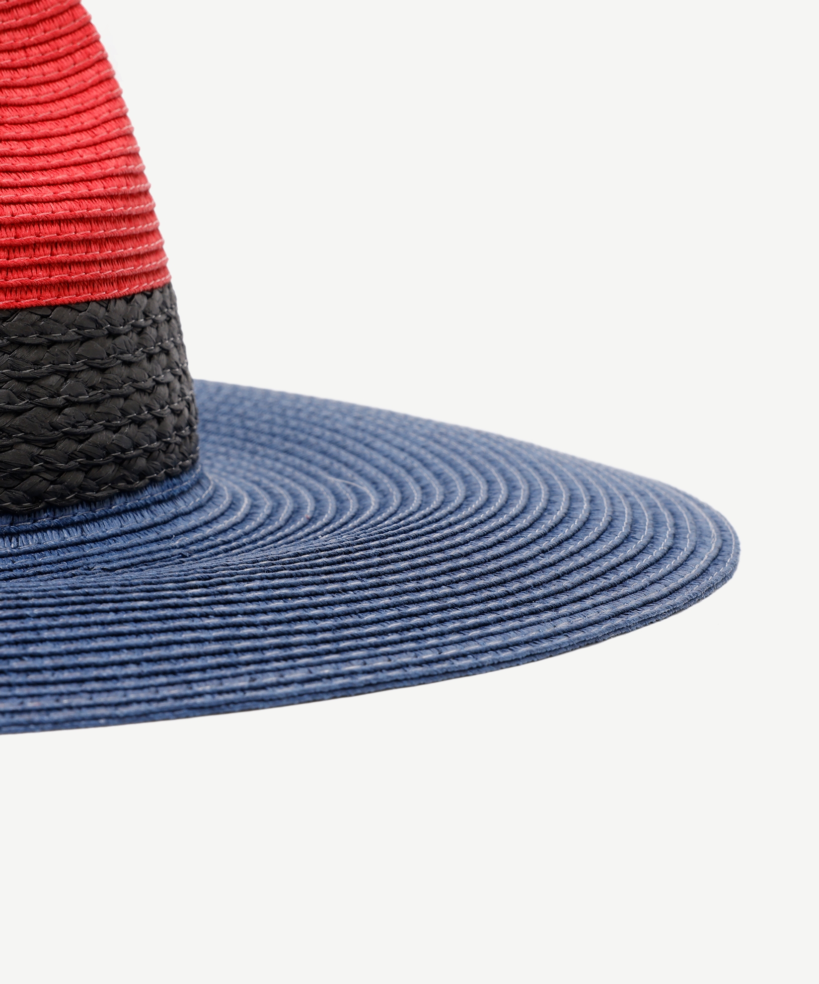Renk Geçişli Hasır Şapka