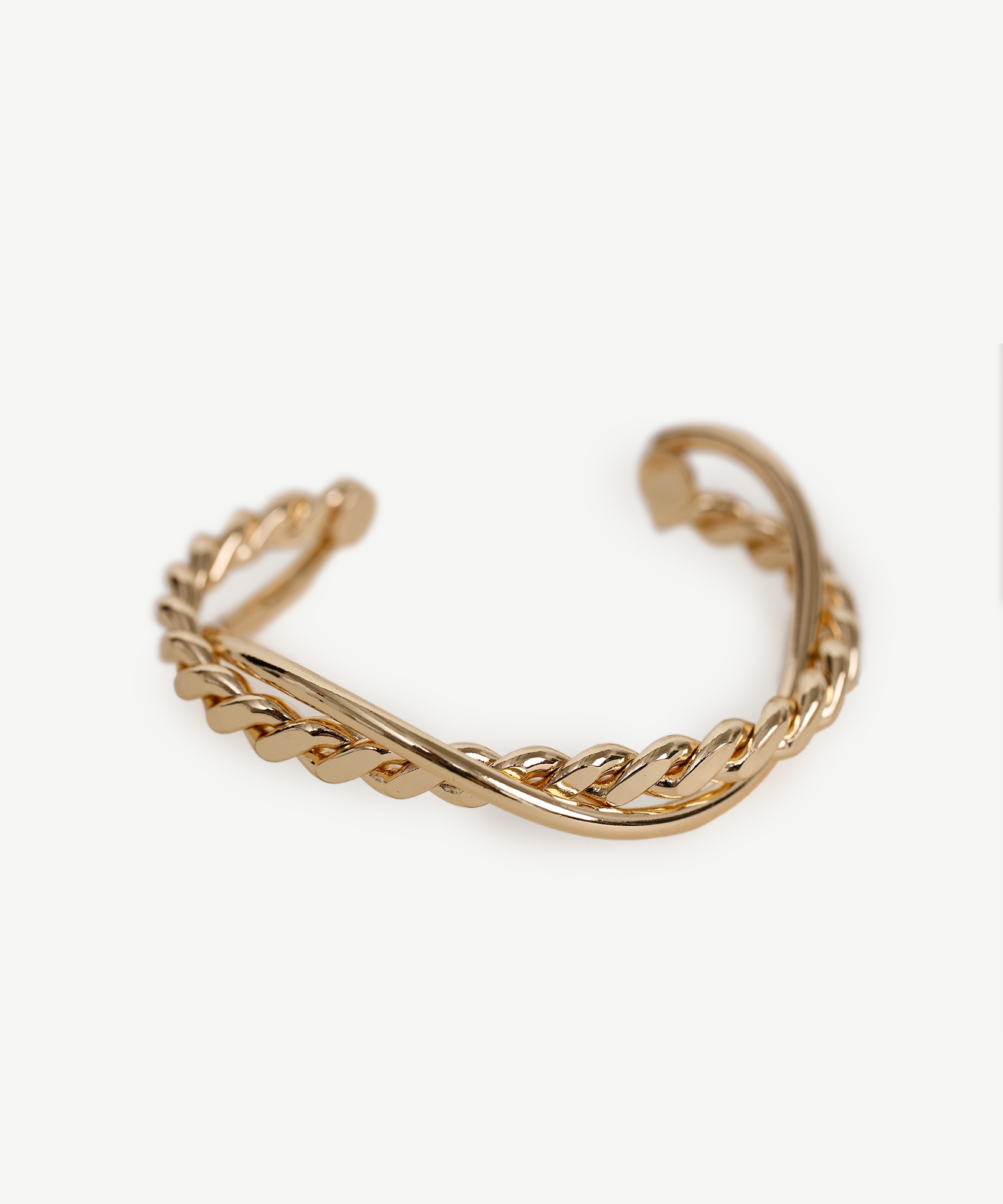 İki Sıra Gold Cuff