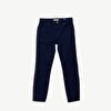 Piping Detailed Denim Trousers