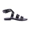 Lace Up Leather Sandal