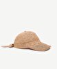 Bağ Detaylı Hasır Şapka